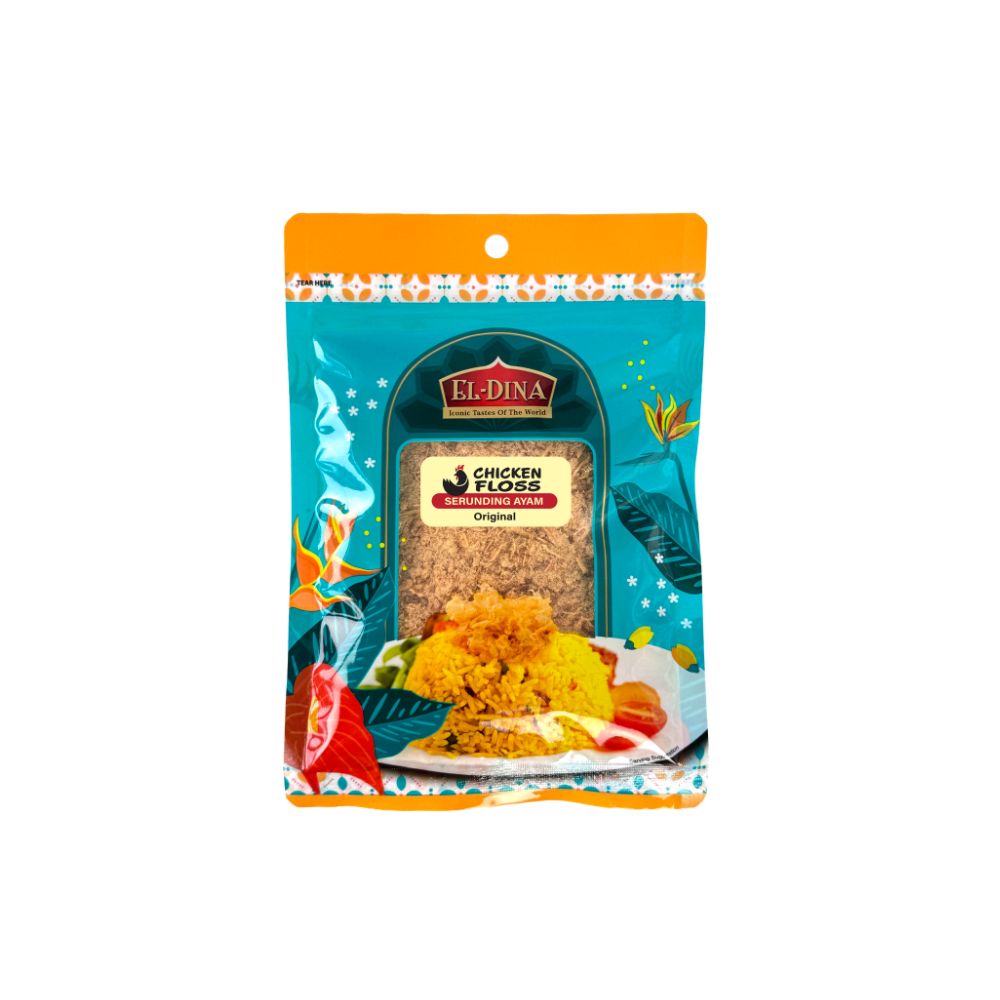 [HALAL] El-Dina Chicken Floss / Spicy Floss / CaraBeef Floss 80g