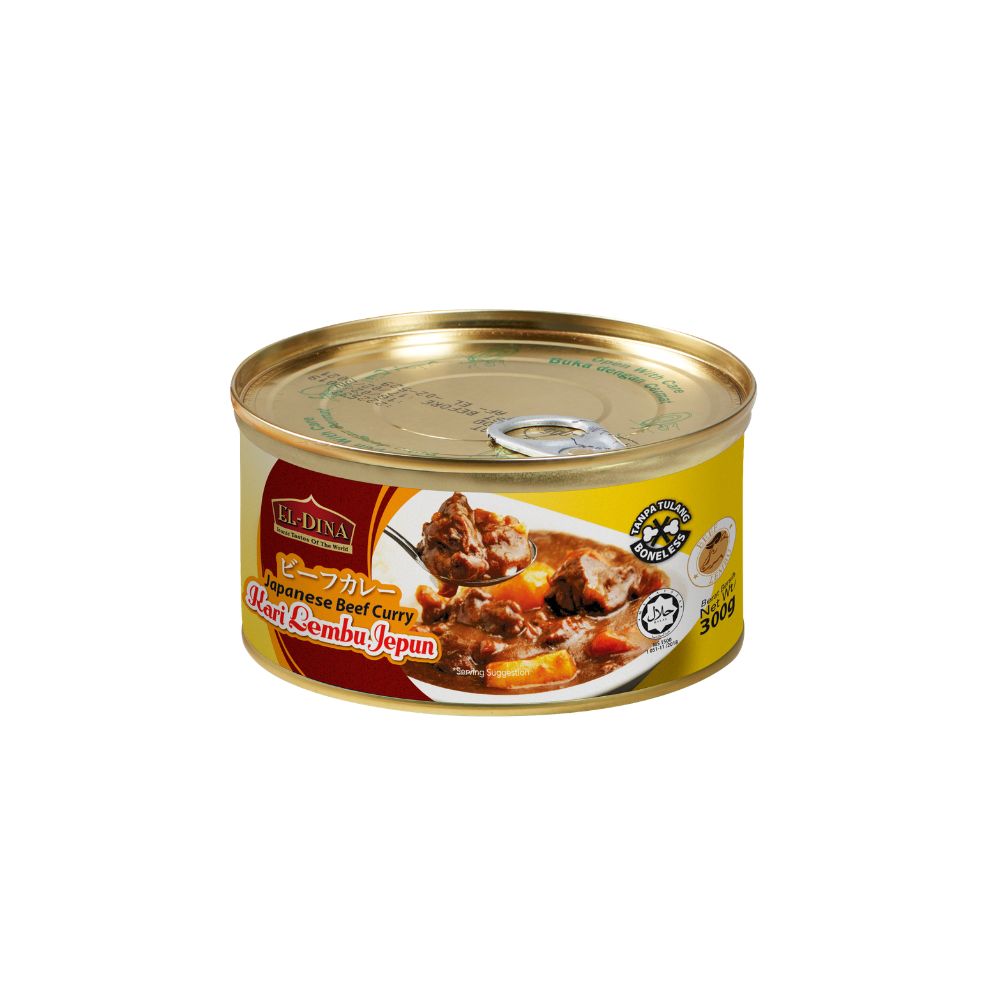 El-Dina Japanese Chicken Curry / Beef / Carabeef 300g Ready to Eat (Halal)