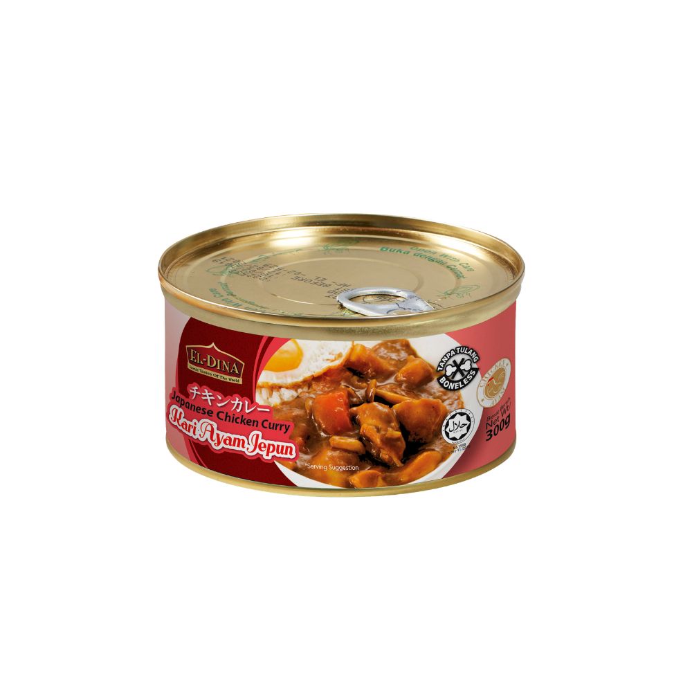 El-Dina Japanese Chicken Curry / Beef / Carabeef 300g Ready to Eat (Halal)